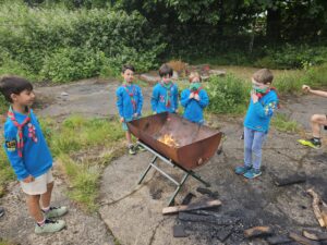 Tents and fires
