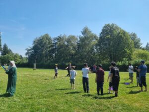 Saturday Scouts make the most of the heat!